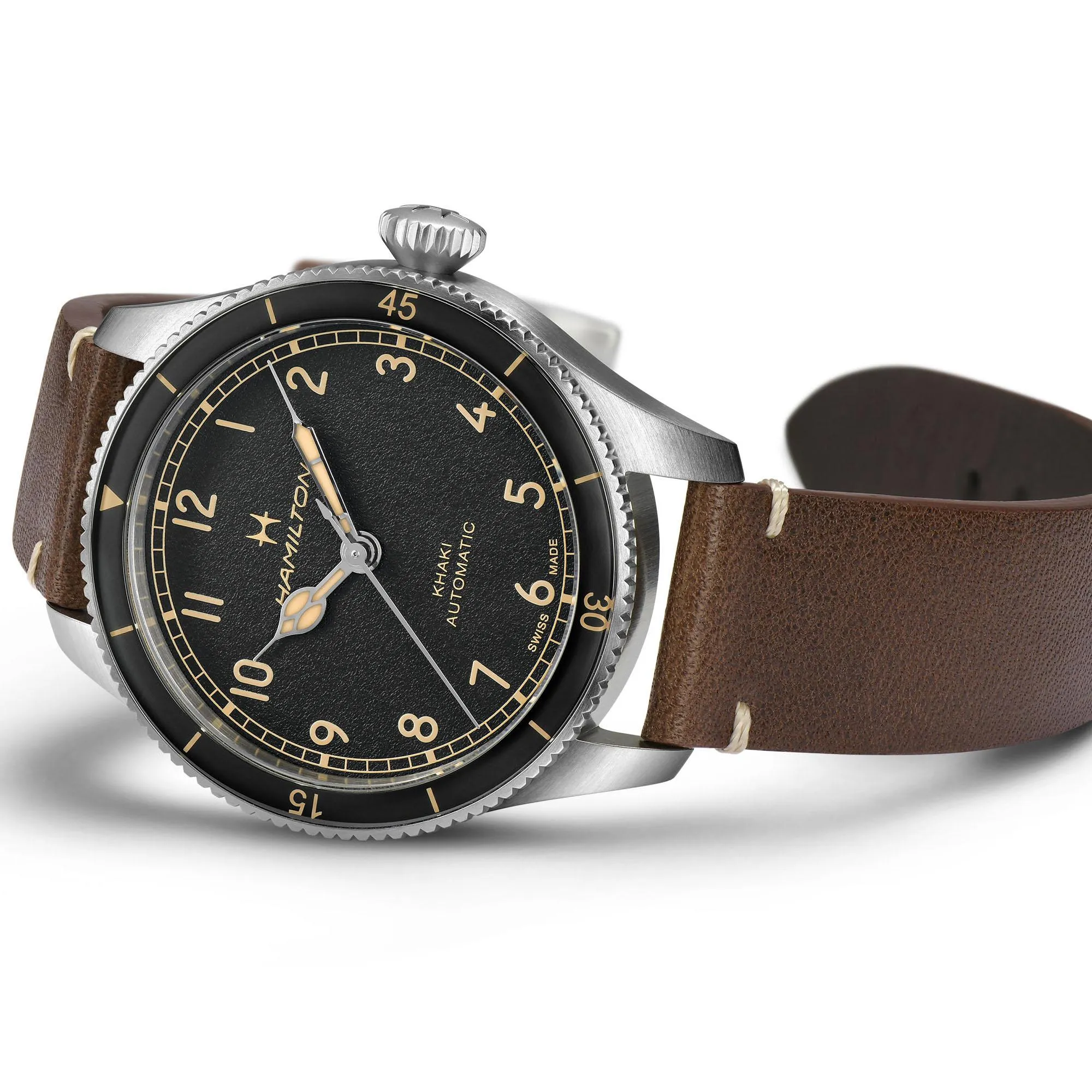 HML Watch Khaki Aviation Pilot Pioneer