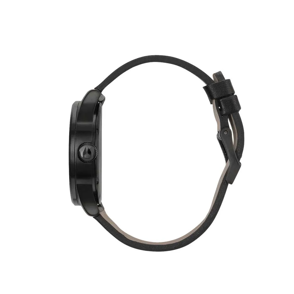 Nixon Sentry Leather - All Black